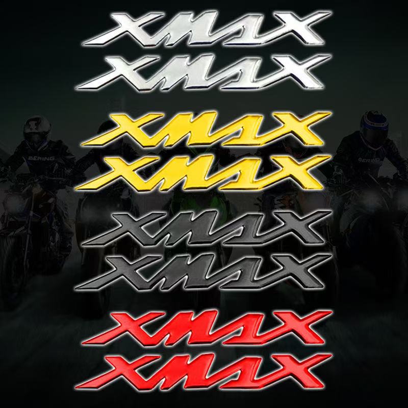 3D univerzální nálepky na dekorace na motocykly Samolepky na emblémy Vodotěsná nášivka pro NMAX N MAX N-MAX 155 250 400 125