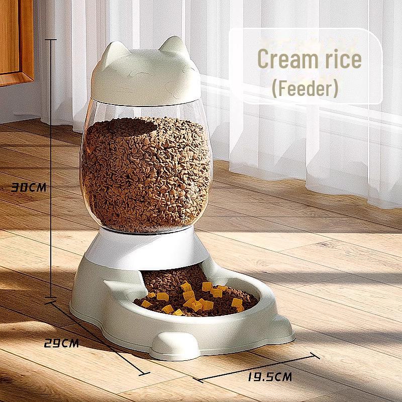 Automatická fontána s krmítkem pro domácí mazlíčky pro kočky a psy