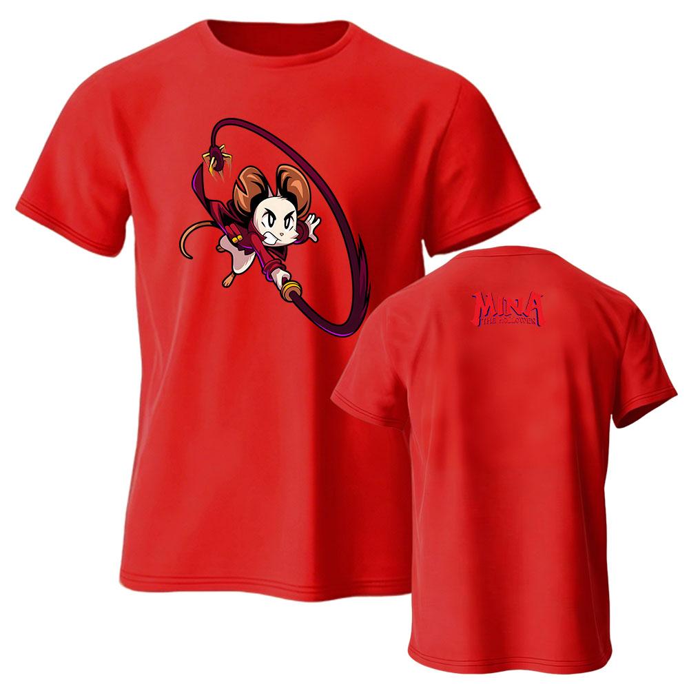 Game Mina The Hollower T-shirt Unisex Streetwear Cotton Loose Short Sleeve Fashion Tshirts Graphic Print Clothing Summer Men Tee