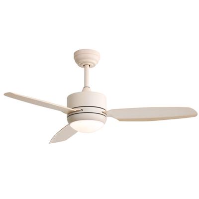 46-Inch Ceiling Fan with Light - 3 ABS Blades, 6 Speed Levels, DC Motor and Remote Control - Ideal for Living Room