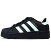Originals SUPERSTAR XLG Resistenti all'Abrasione Scarpe da Skateboard Basse Unisex Blu Nero IG9777(Team373-)