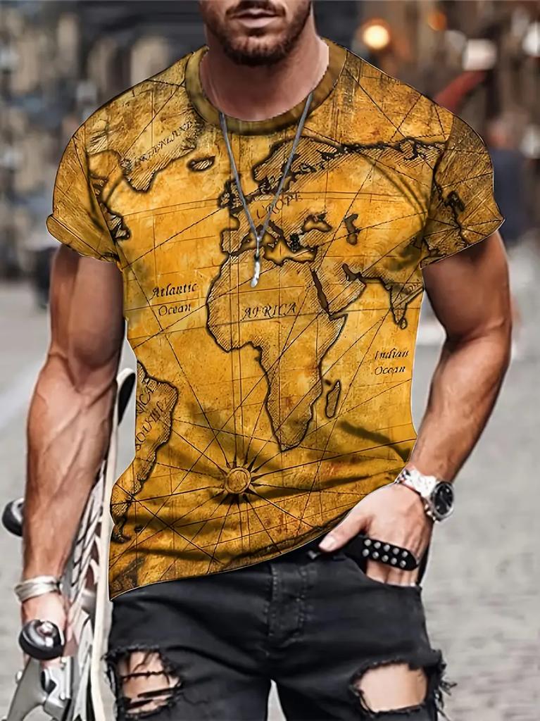 Visual Illusion 3D Print T Shirt Mens Designer Clothes Summer Women Casual Street Short Sleeve Tops Funny Oversized Kids Tees