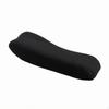 Memory Foam Armrest Pad Adjustable Straps Strapped Curved Arm Pillow Black