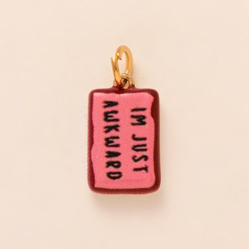 Colorful Dopamine Pendant Flower Fruit Love Shell Drip Oil Printed Pendant  Trend Diy Charms Jewelry Making Accessories