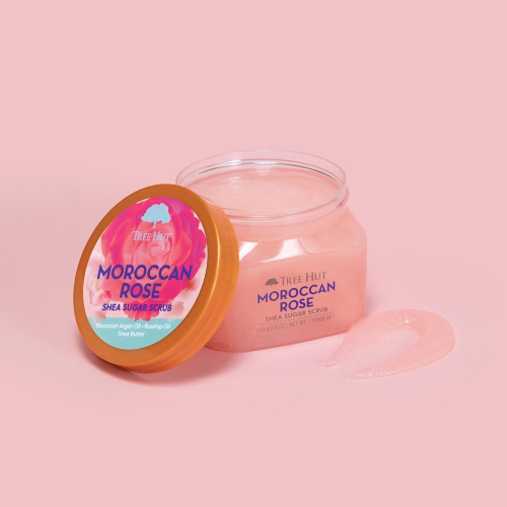 Tree Hut Tree Hut Body Scrub Moroccan Rose 510g