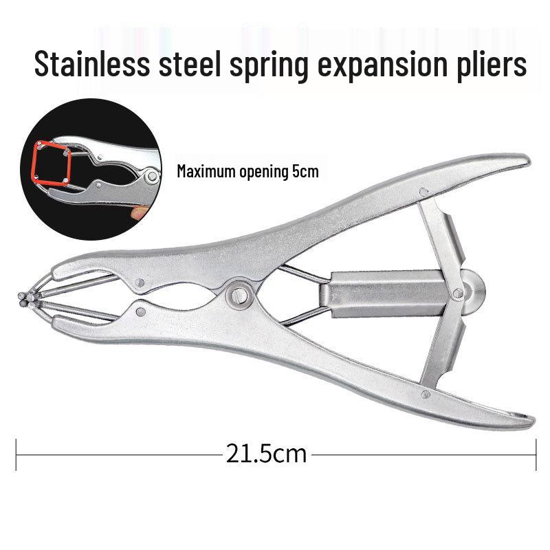 Veterinary Tail & Castration Pliers with Docking Rings for Piglets and Lambs