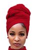 Elastic Knitted Headscarf Turban Elastic Headscarf Solid Color Super Soft Ultra Long Breathable Headband Women'S Casual Breathab