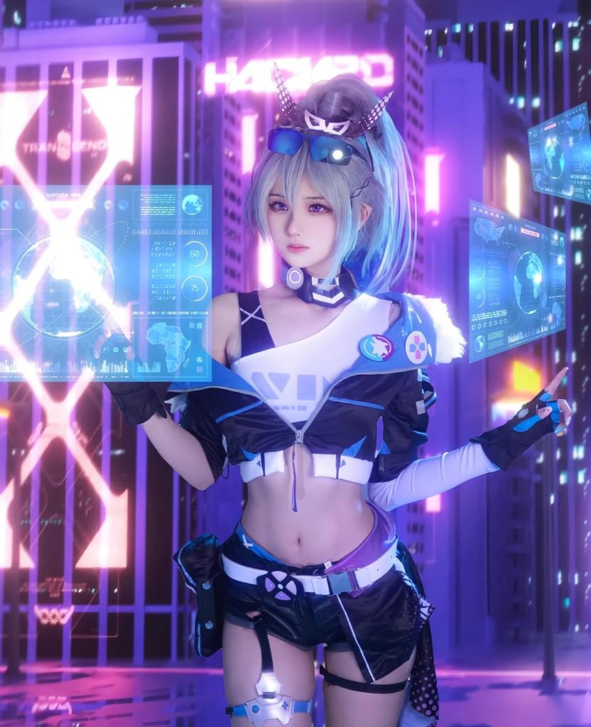 Hokai Star Rail Cosplay Ginrou Stare School Adult Hokai Star Rail [Nou-satsu] Costume, Cosplay, Anime, Halloween, Festival, Party, Costume, (Ginrou,