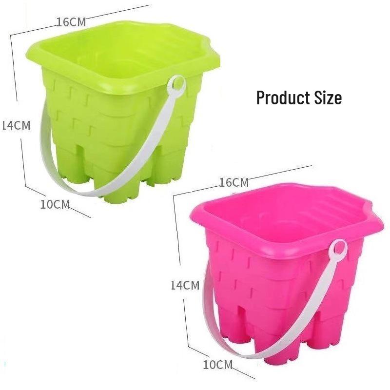 Beach Toy Shovel Set: Small, Medium, Large Shovels with Iron Handles
