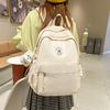 Schoolbag New Large Capacity Backpack ins College Style Girl Versatile Casual Backpack High Value Student School Bag