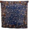 Finch On The Branch Dark Green Satin Silk Scarf Silk Women Spring And Autumn Mulberry Silk Scarf Shawl Dual-Purpose Large Square Scarf