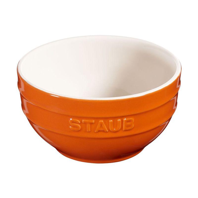 Staub Keramik Runde Schüssel 14cm (Orange)