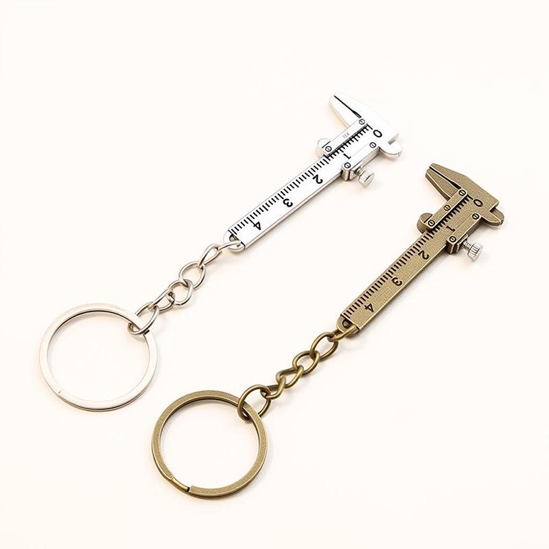 Portable Mini Pocket Vernier Caliper Pendant - High Precision Mechanical Measuring Tool