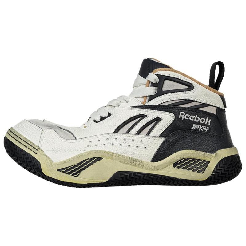 

HED MAYNER x Reebok ЧЕРНЫЕ ВЫСОКИЕ КРОССОВКИ Устойчивые к истиранию Повседневные Кроссовки для бега Мужские Черно-белые Кроссовки RMIA06RC99LEA0021061 40.5 черный белый