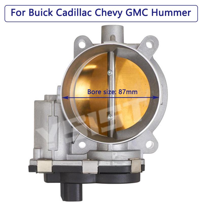 Throttle Body For Buick Cadillac Chevy Chevy Escalade Express Silverado GMC Hummer H2 H3 12679524 12572658 12580760 S20008