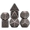 Steampunk RPG Dice Set of 7 Metal Dice