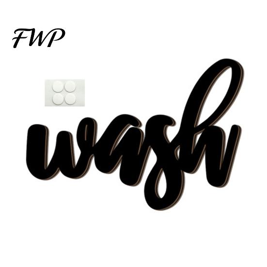 Minimalist Home Decoration Wooden Letters Wall Stickers, Self-Adhesive Art Decor, Retro 3D for English Words Stickers Living Room Bedroom Nursery