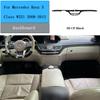 Car-Styling Carbon Fiber Car Interior Center Console Color Change Molding Sticker Decals For Mercedes Benz S Class W221 2008-12
