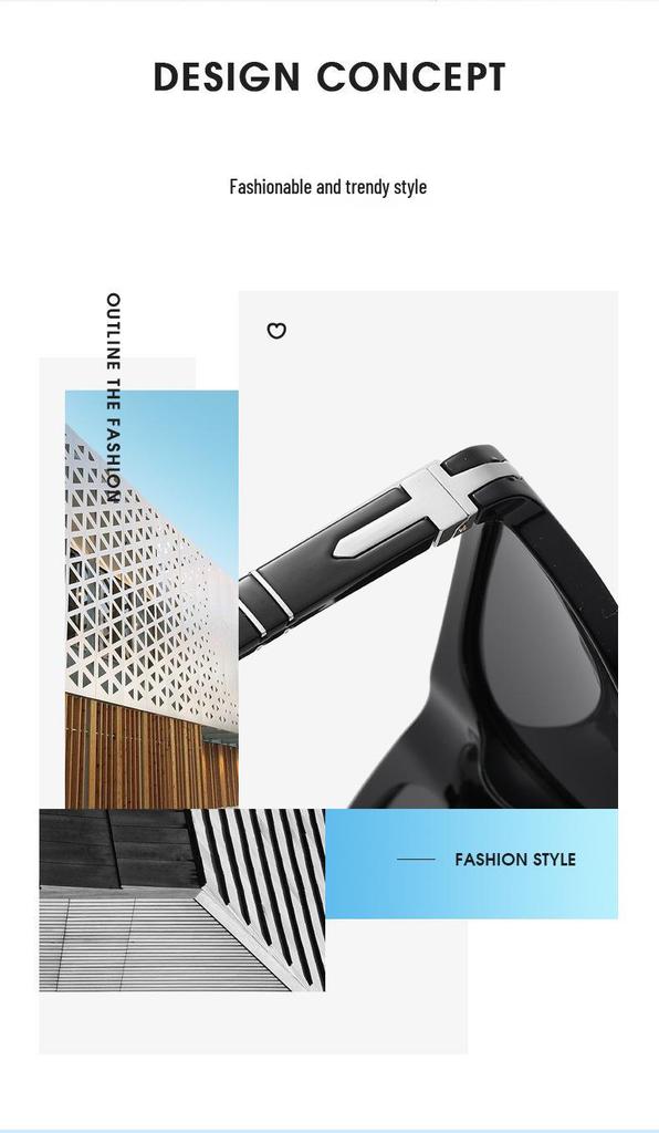 2025 Polarized Photochromic Sunglasses for Men & Women - Ideal for Driving & Outdoor Sports