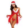Foreign Trade Cosplay Passion Clothes Sexy Sexy Lingerie Transparent Pajamas Suspender Skirt Christmas Clothes Temptation Wholesale