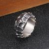 Punk Animal Nail Charm Ring for Men Stainless Steel 316L Matte Jewelry #9 #13 Dragon Body Finger Rings Trendy Anillos
