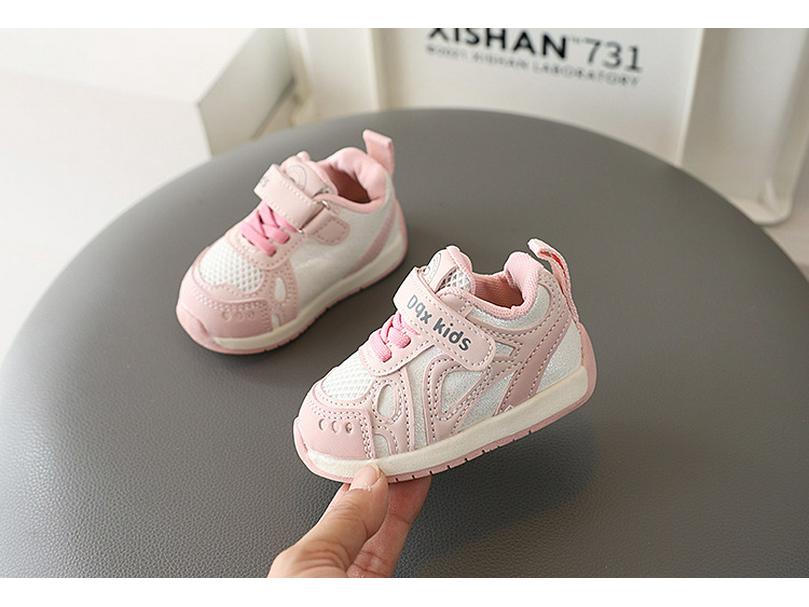 2026 Spring/Autumn Baby Non-Slip Walker & Sports Shoes for Boys & Girls with Mesh Surface.