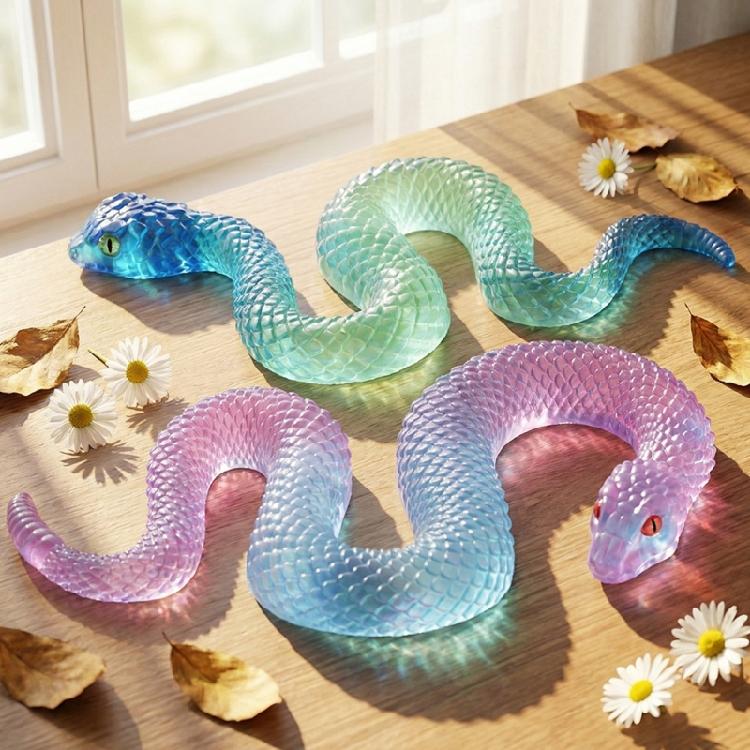 Realistic Snake Shaped Silicone Mold Realistic Snake Jewelry Mold For Creative Jewelry And Display Crafts