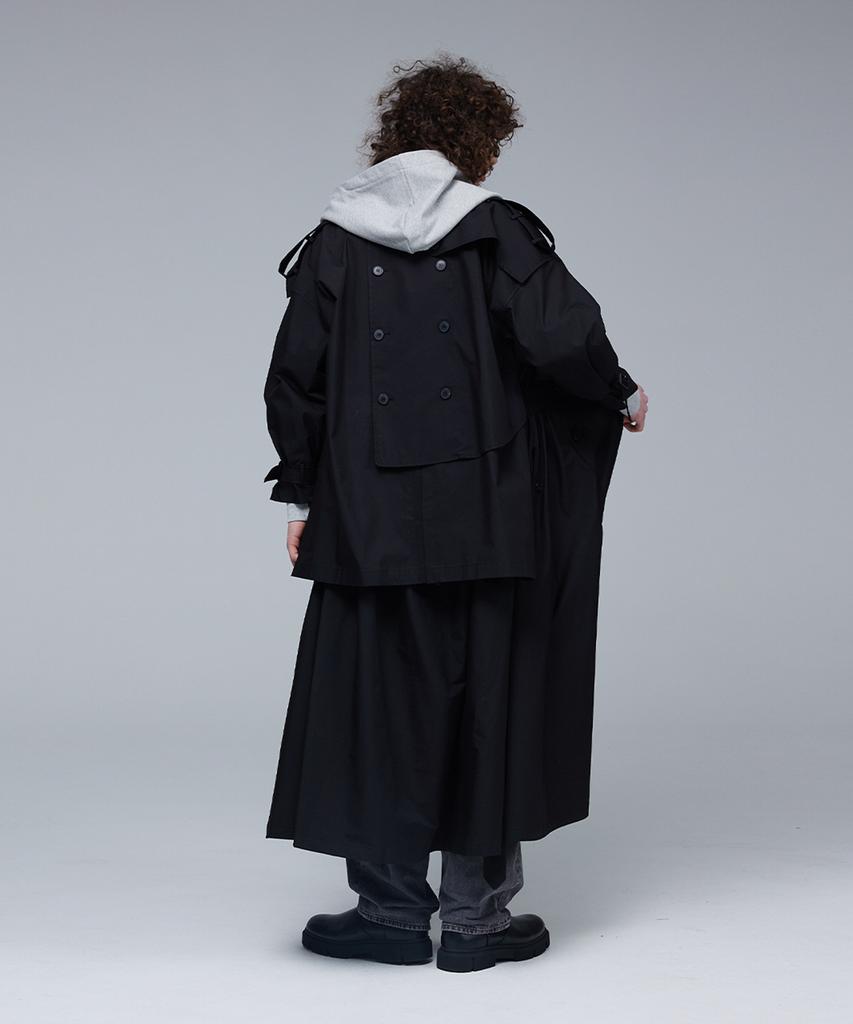 Mmam Signature Double Button Trench Coat
