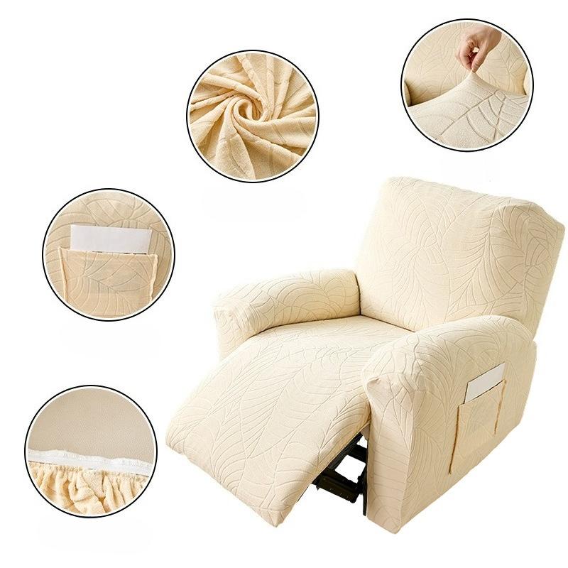 Sofa Cover Function Recliner Cover Thickened All Inclusive Rocking Chair Recliner Cover Single Double Triple Stretch Massage Waterproof Chair Cover