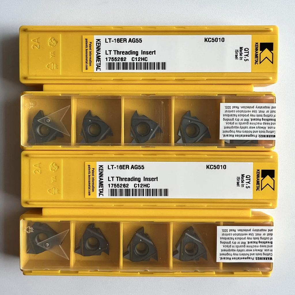 KENNAMETEL / LT-16ERAG55 KC5010  / Original Carbide Blade 10 Pcs