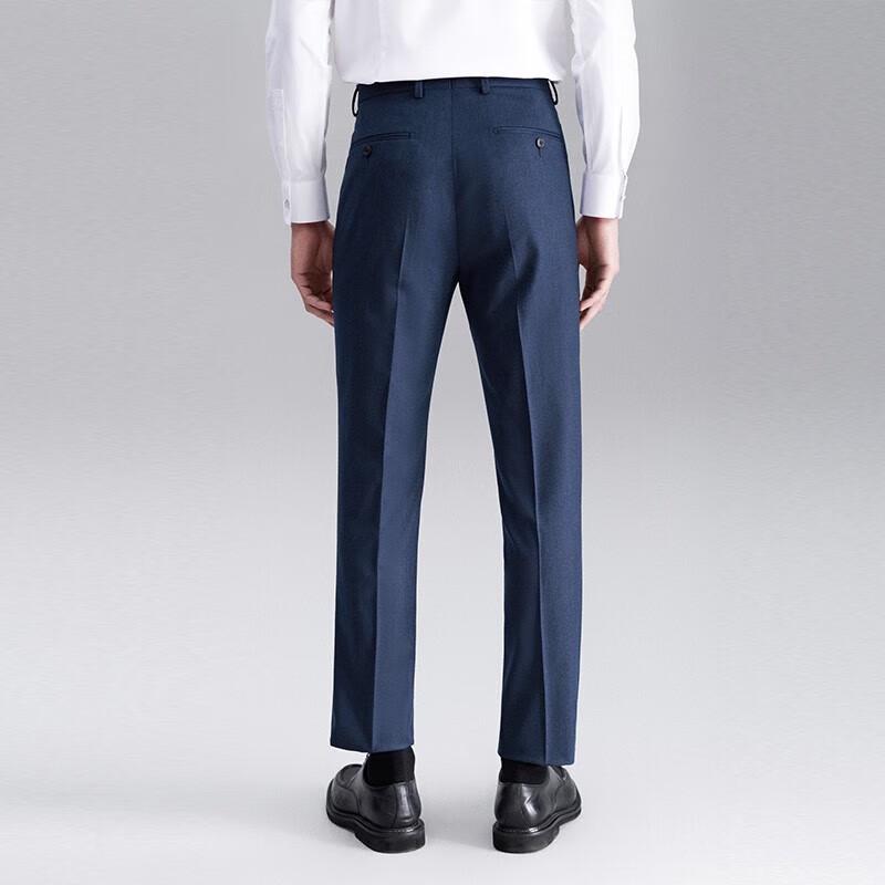 Baoxiniao Men's Wool Blend Business Trousers EBD233034