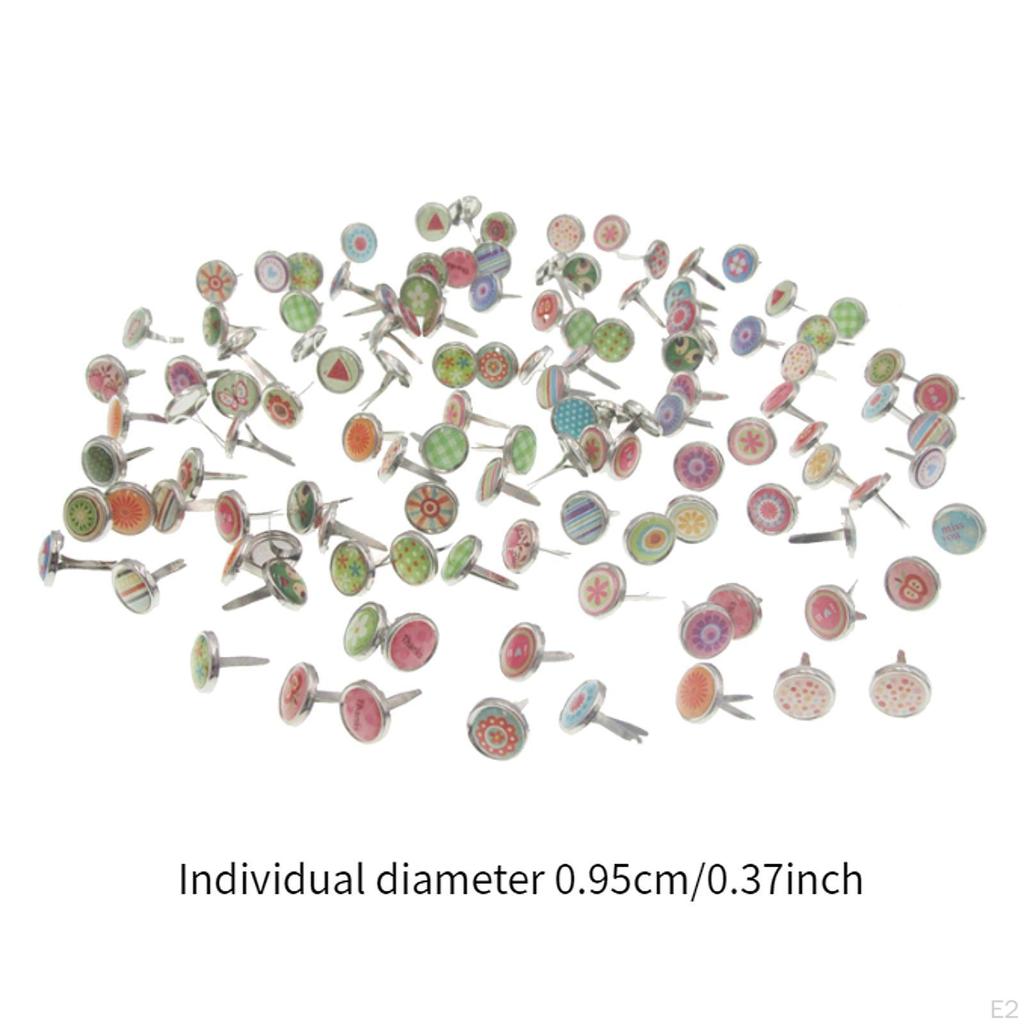 200 Stück Mini-Klammern Papierklammern für Bastelprojekte