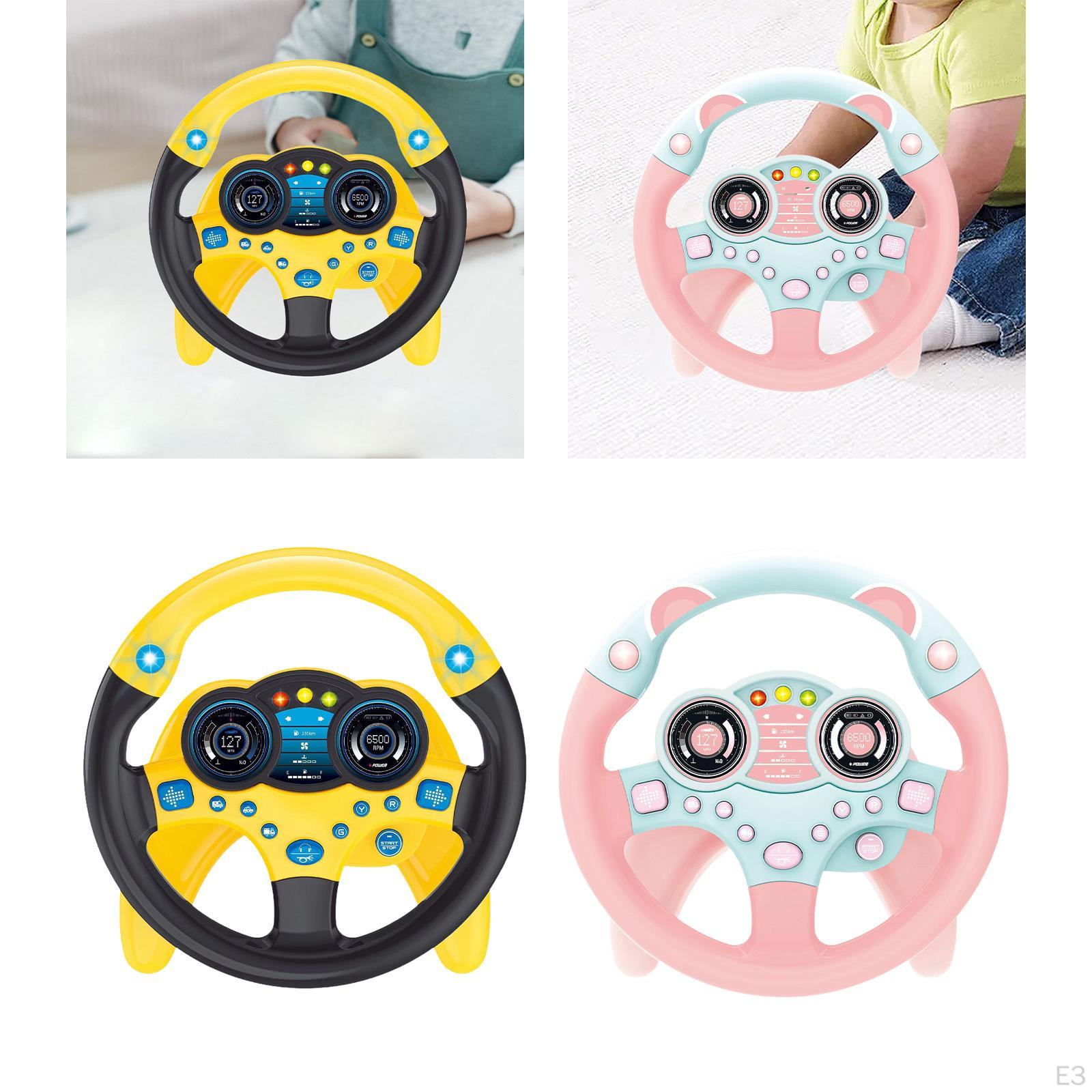 Детский руль для заднего сиденья автомобиля Подарки на день рождения Координация рук — фото 3