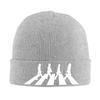 Minimalistic Abbey Road B-Beatles Merch Winter Warm Knit Beanie For Men Women Knitted Caps  Bonnet Knit Hat