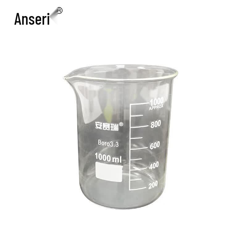 Borosilicate Low Form Glass Beaker, 1000ml