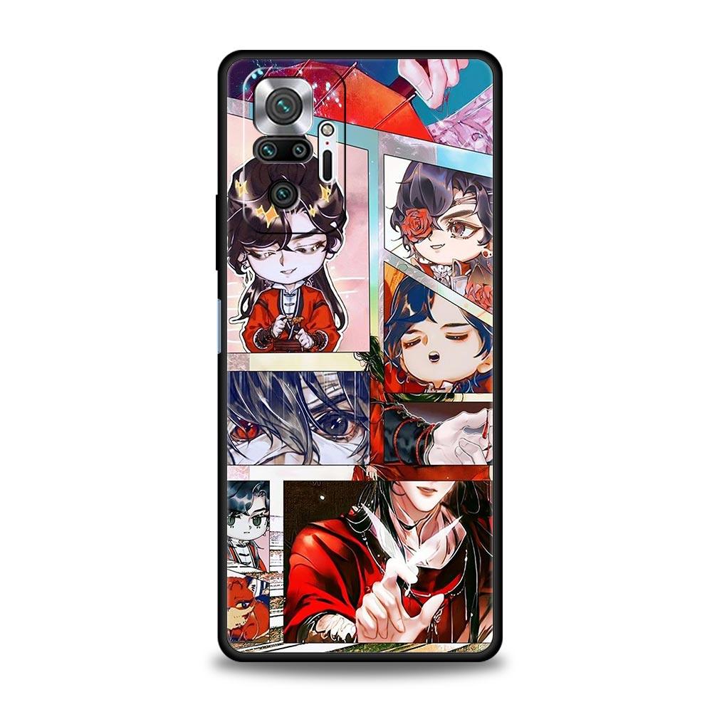 Heaven Official's Blessing Style For Xiaomi Redmi Note 12 5G Phone Case 10C 10 11 9 8 Pro Plus 9S 7 8T 9T 9A 8A 9C K50 K40 Cover