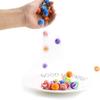 Sports Games Party Favors for Child Colorful 20mm Elastic Jumping Balls Rubber Ball Bouncing Balls Swirl Bouncing Balls