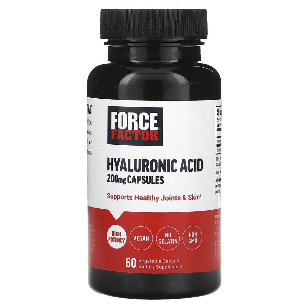 Hyaluronic Acid, 200Mg, 60 Veggie Caps