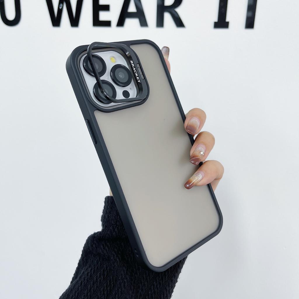 Suitable for Apple 15 Alloy Lens Magnetic Phone Case, Iphone14promax Matte Skin Feel 13 with Lens Film