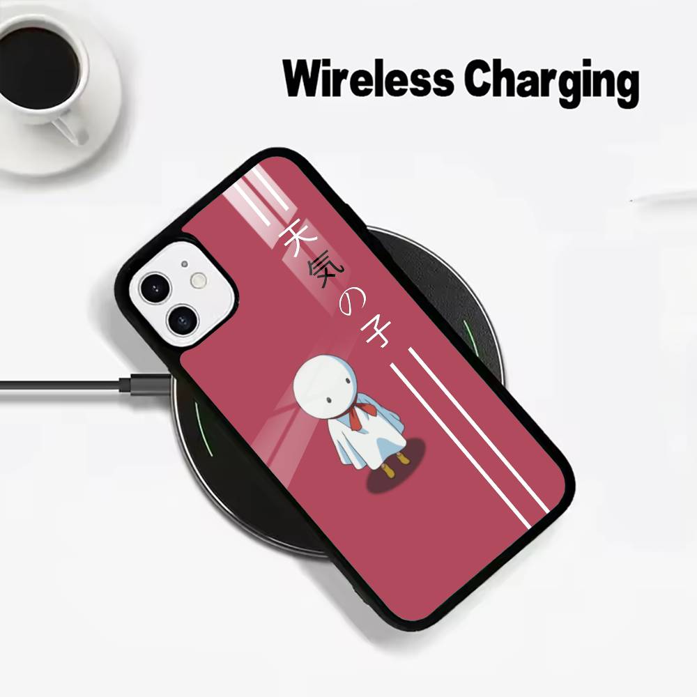 

W-W-Y-Weathering- With- You Phone Case For IPhone17 16 15 14 13 12 11 Pro Max 16/15/14Plus Wireless Charger Cover Funda iPhone14