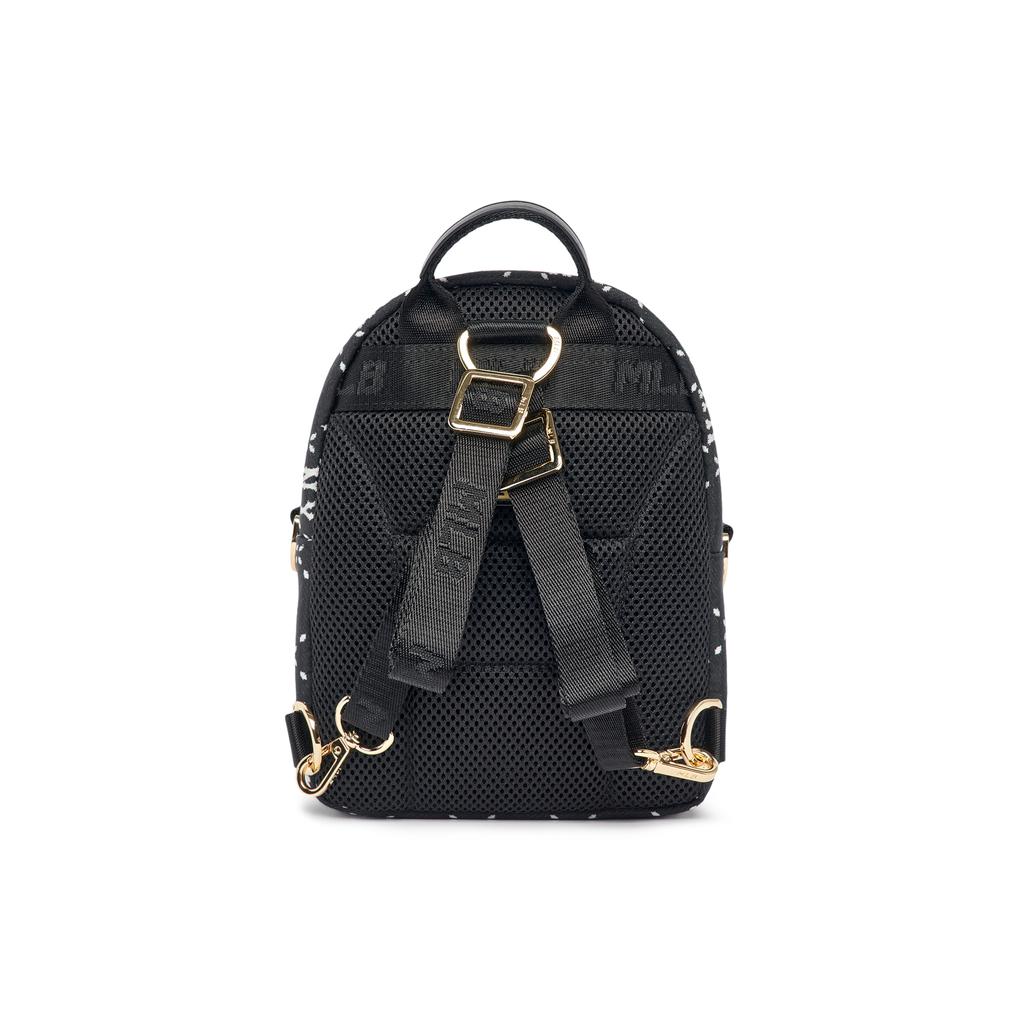 New MLB Artificial Leather Kids' Backpack Mini Women's Black 7ABKMD23N-50BKS