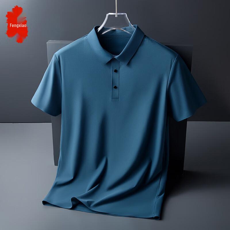 Men s Solid Color Crew Neck T-Shirt M