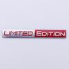 Car Accessories 3D Aluminum LIMITED EDITION Emblem Badge Car Stickers Decal For Audi Honda Opel Toyota Mercedes Mazda Motorcycle