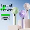 Portable Rechargeable Mini Fan: Handheld USB-Powered with Long Battery Life