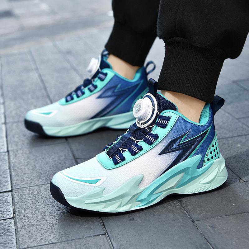 Boys Shoes Mesh Children's Sneakers Summer Running Shoes Medium Older Children's Basketball Shoes Girls Boys Running Training Shoes