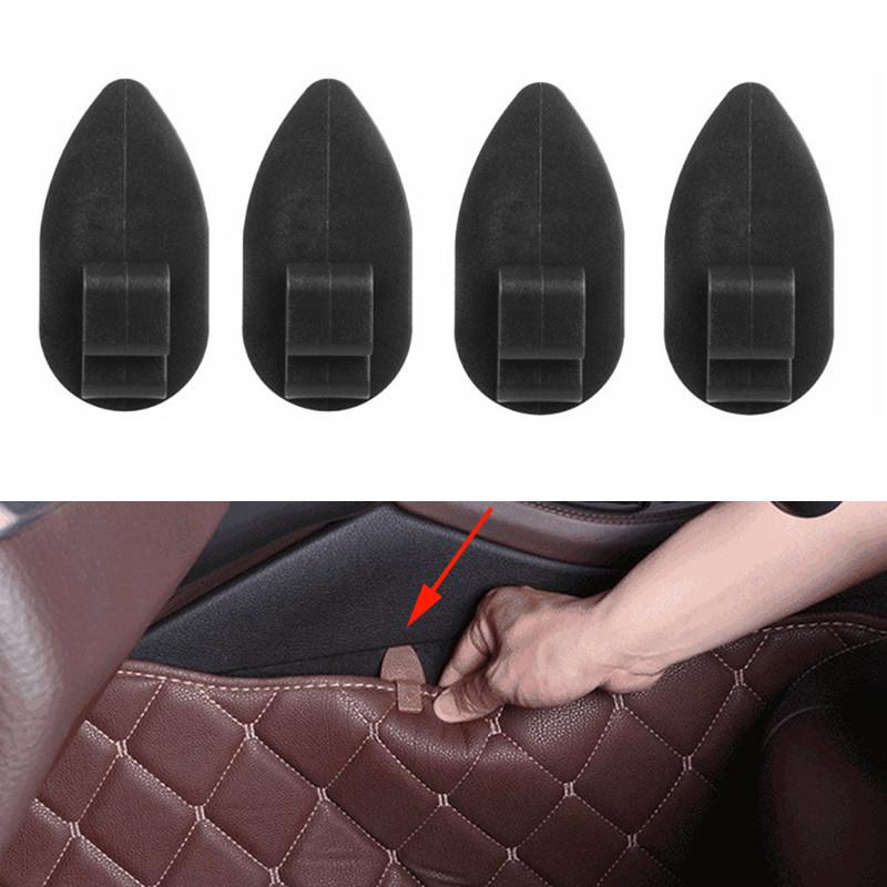 No-Drill Car Floor Mat Fixing Clip - Plastic Snap Button Buckle Plastic