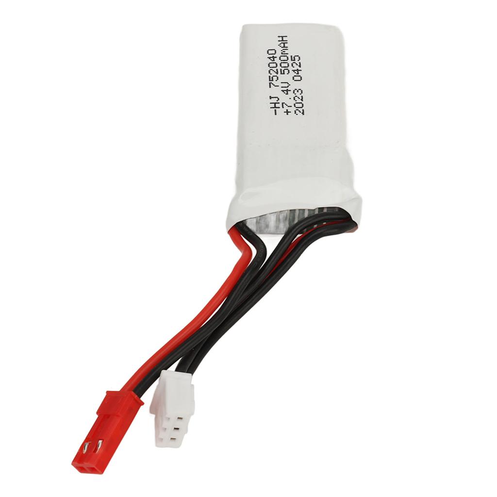 500mAh Lipo Battery 2S 7.4V 35C Overcharge Protection Lithium Battery for RC Drone Quadcopter