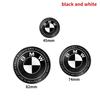 1 buc Negru complet 45mm 74mm 82mm Embleme portbagaj spate Emblema capotă față portbagaj Volan pentru BMW M E46 E53 E90 E84 E93 F20 X3 X5 X6