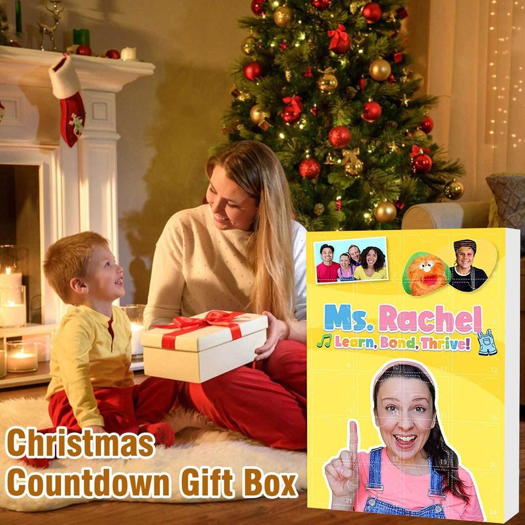 Advent Calendar Christmas Msrachel Blind Box 24 Day Countdown Kids Acrylic Gift