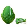 3D Printed Dragon Egg Fidget Toy with Detachable Hatch and Dragon Figurine Durable Plastic Construction for Stress Relief and Focus Enhancement